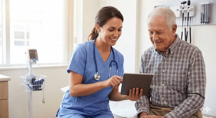 Home health agency medical billing team reviewing OASIS documentation and PDGM claims