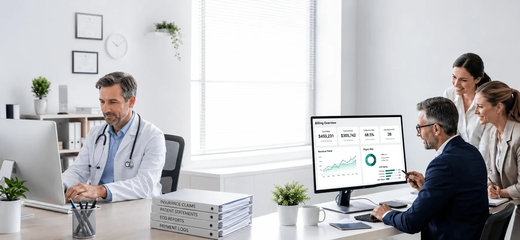 Medical billing vs in-house billing cost comparison for healthcare practices in 2026